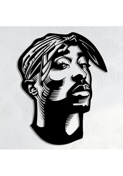2Pac Metal Duvar Tablosu