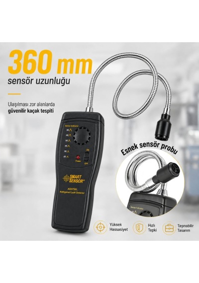 Smart Sensor As5750l Soğutucu Gaz Kaçak Dedektörü