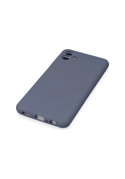 Newface - 752 - Samsung Galaxy A04e Kılıf Nano İçi Kadife Silikon - Edntrend - - Gri
