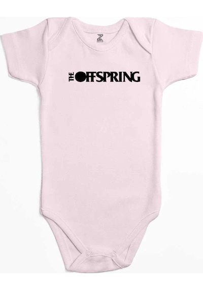 Zepplin Giyim The Offspring Text Mavi Bebek Body Zıbın