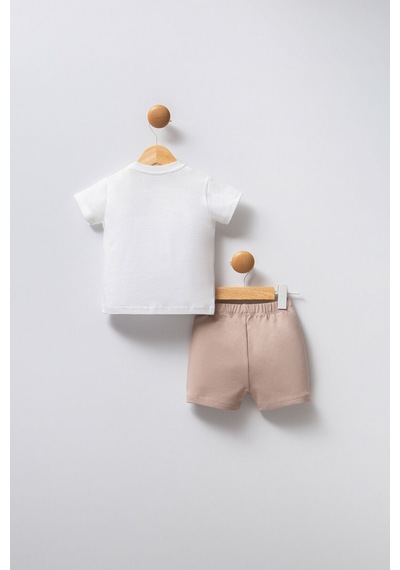 U.S. Polo Assn. Erkek Bebek Beyaz Takım 5274-47848 Beyaz