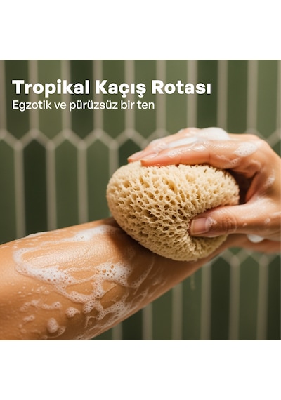 Maxrosa Tropikal Meyveler Duş Jeli 600 Ml X 4 Adet Tropik