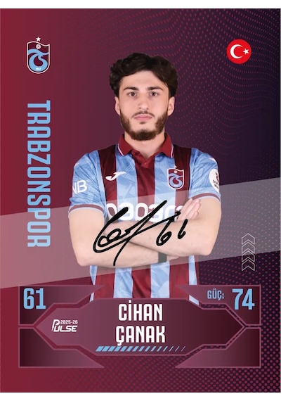 Eco Bundle - Trabzonspor - Pulse Futbolcu Kartları 2025/26 - 2 Paket