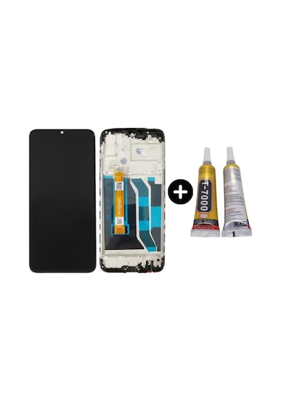 Realme 5s Uyumlu Çıtalı Lcd Ekran Dokunmatik + B7000
