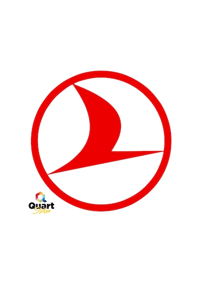 2 Adet Türk Hava Yolları Sticker Oto Sticker Araba Cam Sticker