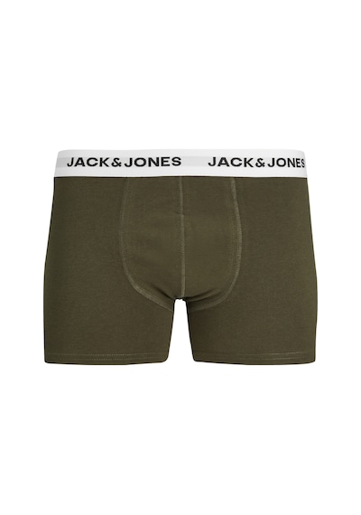 Jack & Jones Erkek Logolu Beli Lastikli 5'Li Boxer Paketi - Basic 12214455 Forest Night Jack & Jones Erkek Logolu Beli Lastikli 5'Li Boxer Paketi - Basic 12214455 Forest Night