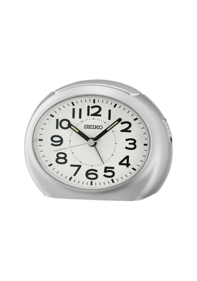 Seiko Clocks Qhe193s Alarmlı Sessiz Akar Saniyeli Uyku Modlu Masa Saati Çok Renkli