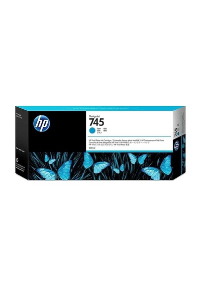 Tonersepeti Hp 745-f9k03a Mavi Kartuş