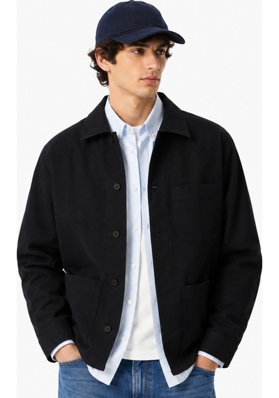 Lacoste Men's Relaxed Fit Jacket Rahat Kesim Ornanik Pamuk Kadife Düğmeli Erkek Ceket Lacivert Lacoste Men's Relaxed Fit Jacket Rahat Kesim Ornanik Pamuk Kadife Düğmeli Erkek Ceket Lacivert