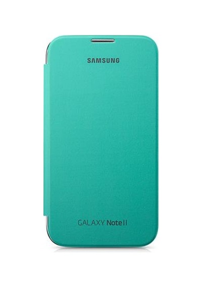 Galaxy Note 2 N7100 İle Uyumlu Flip Cover Kılıf Yeşil Efc-1j9fmegstd
