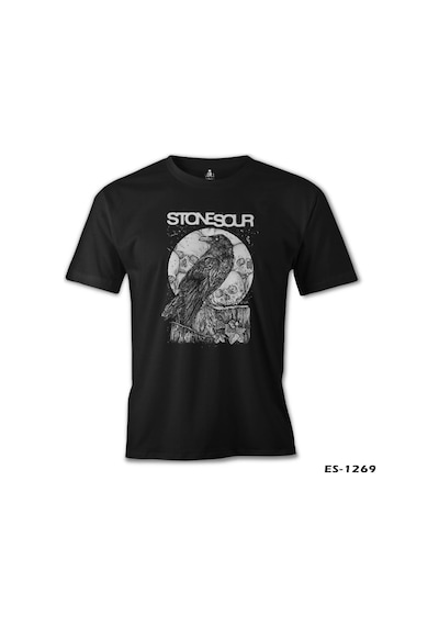 Stone Sour - Crow Siyah Erkek Tshirt