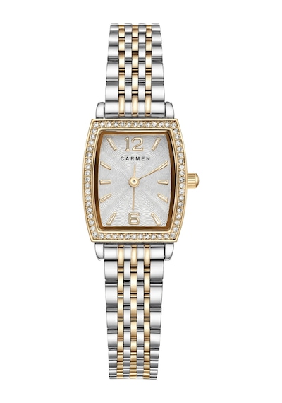 Carmen Cr.1.ag0104.04 Unisex Kol Saati Altın - Siyah