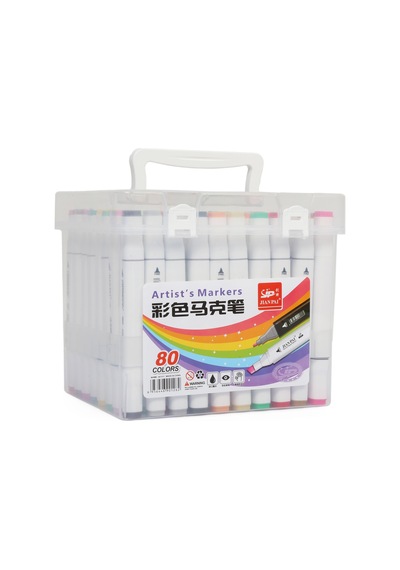Hobi Market Art Çift Uçlu Marker Kalem Seti 80 Renk