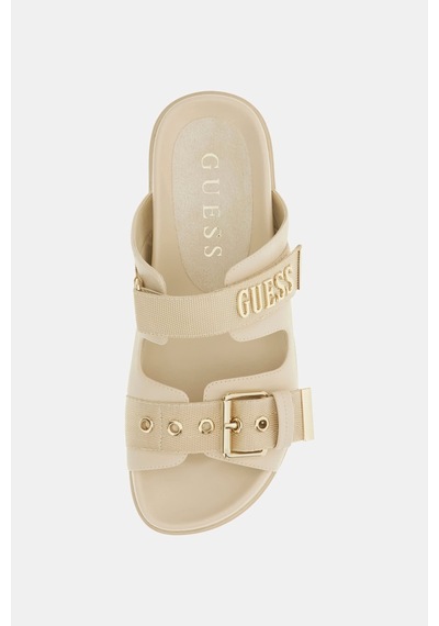 Guess Faxona Kadın Terlik Fltfaxfab03 Bej