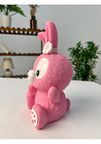 Favora Tavşan Kumbara - Pembe