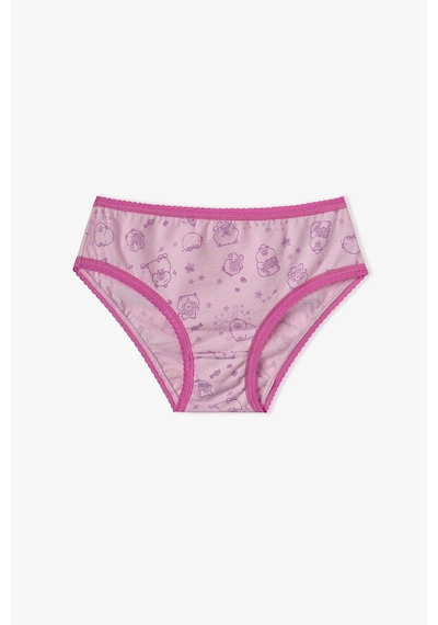 Penti Kız Çocuk Pembe Sevimli Party Pamuklu 5li Slip Külot