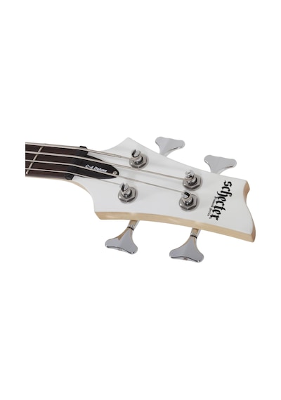 Schecter C-4 Deluxe Bas Gitar Satin White
