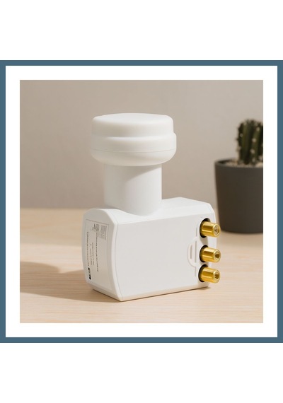 Agc Uygun Sepet Uydu Lnb Quad 4 Çıkış 0.1db 4k Ultra Hd Universal Agc