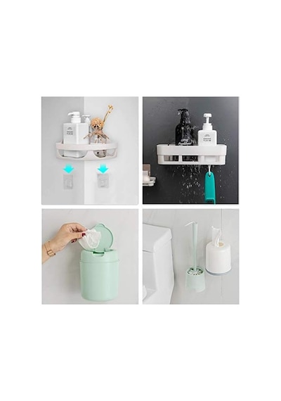 30 Sets Sihirli Kanca Çıft Taraflı Çok Amaçlı Kancalar Kendinden Yapışkanlı Şeffaf Su Geçırmez Ve Yağ Geçırmez. Mutfak Banyo Oturma Odası Içın Delme Yok Çıkarılabilir Max 10kg 100
