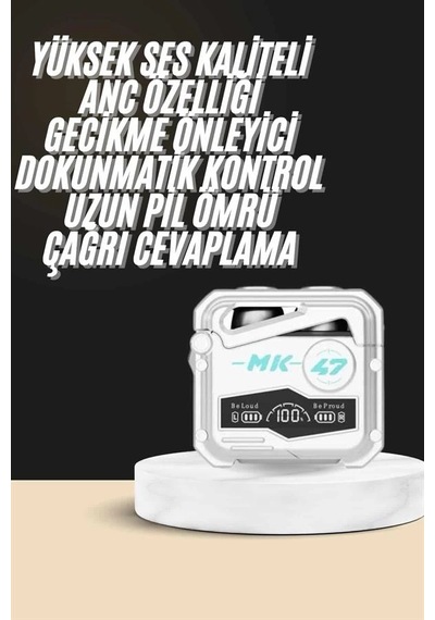 Mey İthalat Kulaklığı Yeni Mekanik Kablosuz Kulaklık İos Android Uyumlu