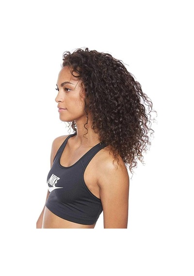 Nike Swoosh Futura Lacivert Kadın Sporcu Sütyeni Lacivert