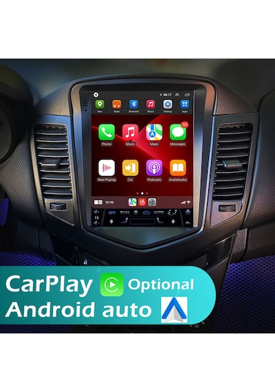 Chevrolet Cruze 2009-2014 Uyumlu Tesla Multimedya Navigasyon Usb Kamera Carplayer 4 Ram