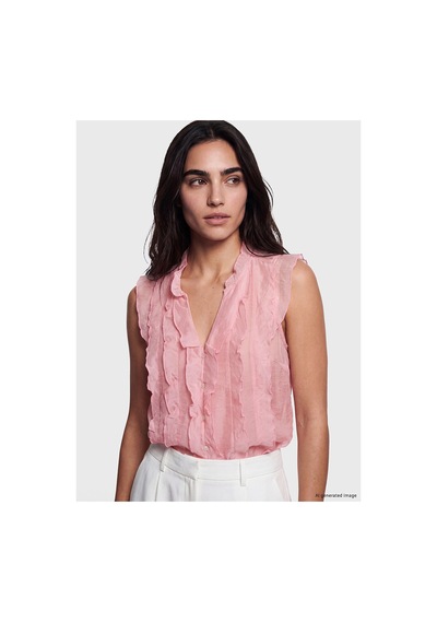 LC Waikiki Alıta Cıty Farkıyla Lcw Vision Pembe Tül Düz Kaçık Yaka Kolsuz Kadın Bluz Pembe - 918664913 Pembe LC Waikiki Alıta Cıty Farkıyla Lcw Vision Pembe Tül Düz Kaçık Yaka Kolsuz Kadın Bluz Pembe - 918664913 Pembe
