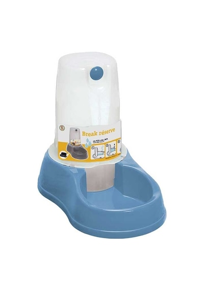 Stefanplast Kedi Ve Köpek Hazneli Suluk 1,5 Litre Mavi 28,5 X 18,5 X 22 Cm