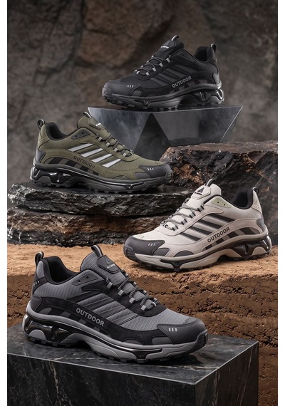Big King Volt Erkek Spor Outdoor Trekking Ayakkabı Siyah