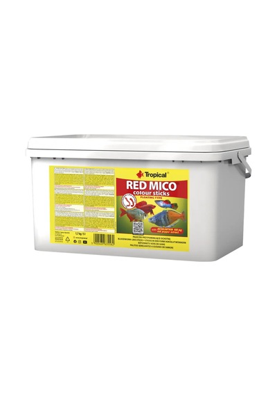 Tropical Red Mico Colour Sticks 1,7 Kg / 5 L Kova Yem