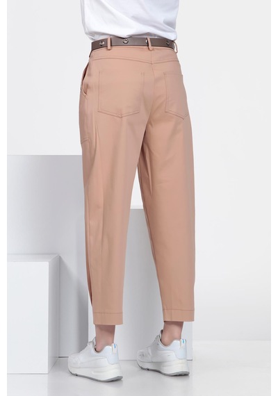 Straight Pantolon Vizon