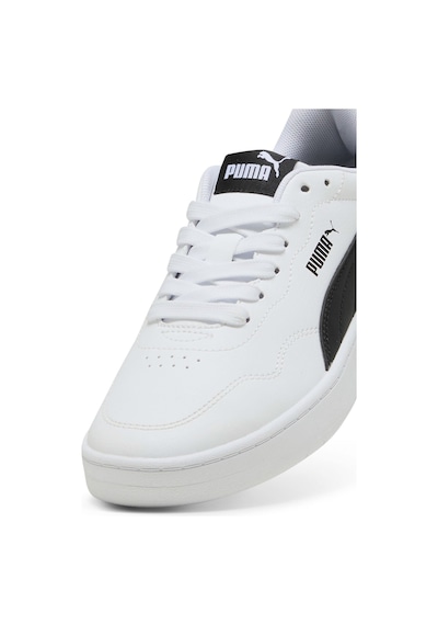 Puma Court Lally Beyaz Kadın Sneaker Beyaz-sıyah Beyaz - Siyah