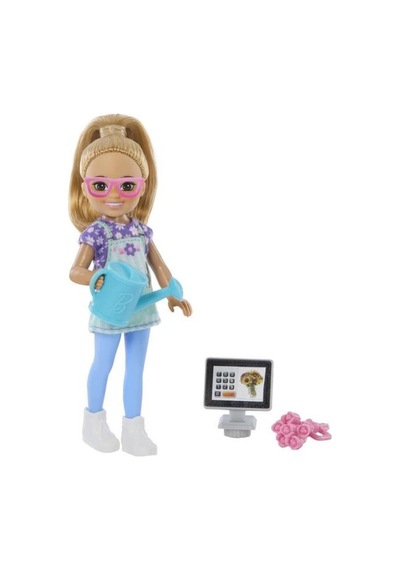 Mattel Barbie Chelsea Meslekleri Öğreniyor Bebek Serisi Çiçekçi Gtn86 Htk32