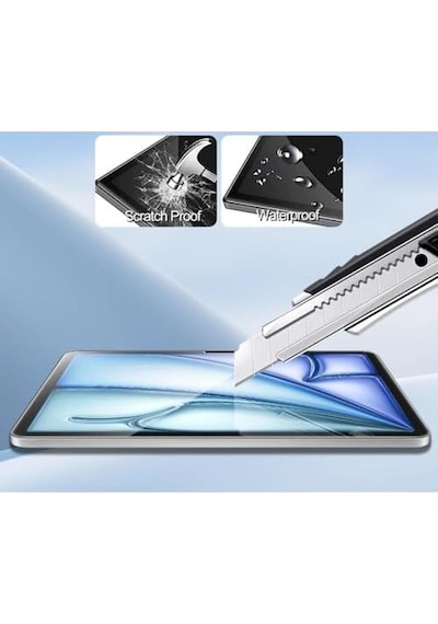 Apple İpad Air 11 İnç Mat Ekran Koruyucu Şeffaf M2 M3 M4 İle Uyumlu
