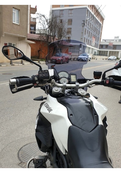 Motocam Bmw F 800 Gs Ön Cam 2008-2012 Model 47cm Füme Renkli 4mm