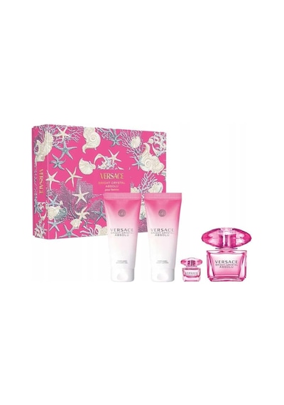 Versace Bright Crystal Absolu Edp 90 Ml + Body Lotion 100 Ml + Shower Gel 100 Ml + Edp 5 Ml Parfüm Ada Esintisi