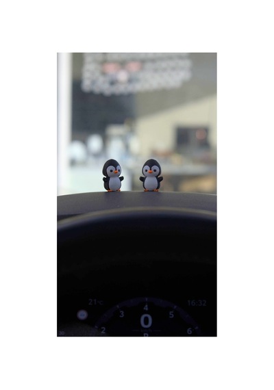 Mini Penguen Araç Içi Süsü, Masa Dekoru, Tatlı Dekor, Klima Süsü, Minik Dekor, Göğüs Süsü 1 Adet Penguen - 835727576