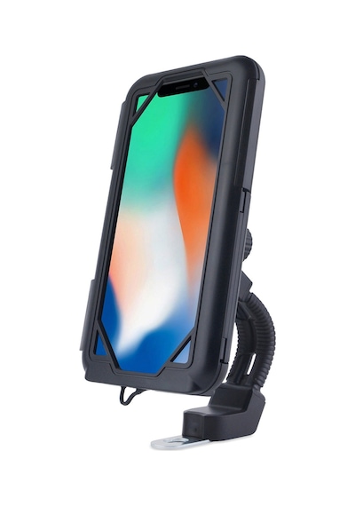 Powertec Suporte XL Model Motosiklet Bisiklet Telefon Tutucu  Su Geçirmez 5.5-7.0 inç arası