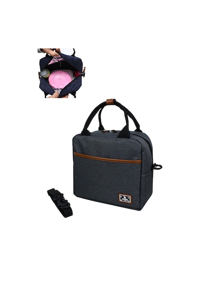 Stylo Food Bag Mama Ve Çok Amaçlı Yemek Taşıma Termos Çantası Füme