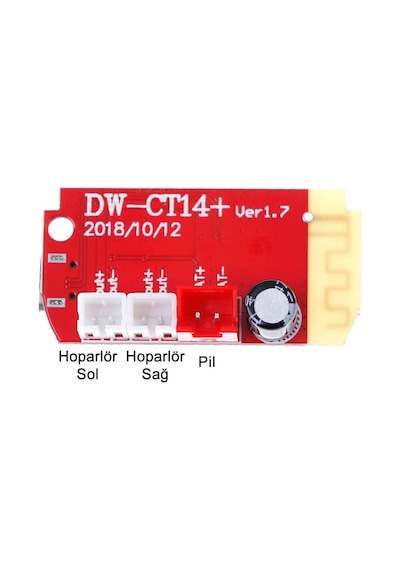 CT14 Bluetooth 4.2 Mp3 Modül F class Microusb Besleme Şarj Stereo
