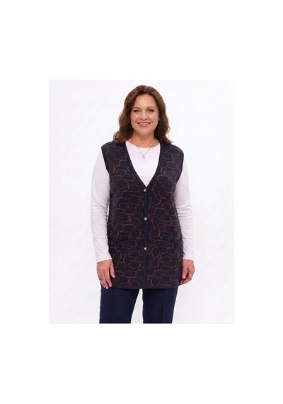 Onno Style Women Kalp Desenli Düğmeli Klasik Çelik Örgü Triko Yelek Bordo - Lacivert Onno Style Women Kalp Desenli Düğmeli Klasik Çelik Örgü Triko Yelek Bordo - Lacivert