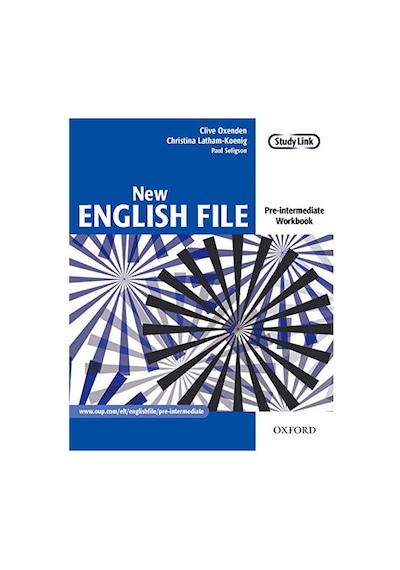 New English File Pre Intermediate Workbook Oxford