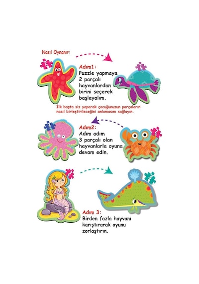 Baby Puzzle - Benim İlk Deniz Canlılarım Puzzle