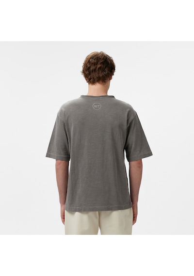 United4 Unıted4 Erkek Gri T-shirt Furea Gri