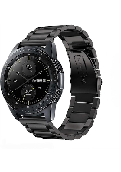 Huawei Watch Gt6/gt5/gt4/gt3/gt3 Pro 46mm Paslanmaz Solid Çelik Metal Kordon 22mm