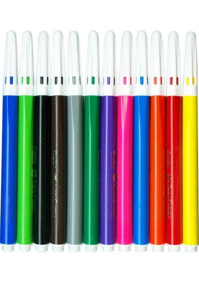 Faber Castell Comfort Keçeli Kalem 10+2 Renk