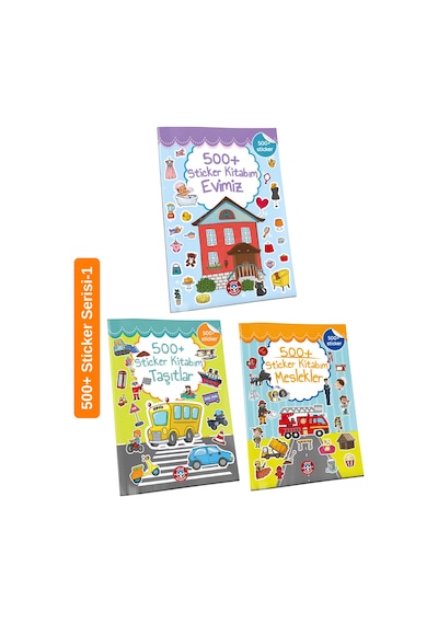 500+ Sticker Kitaplarım Serisi-1