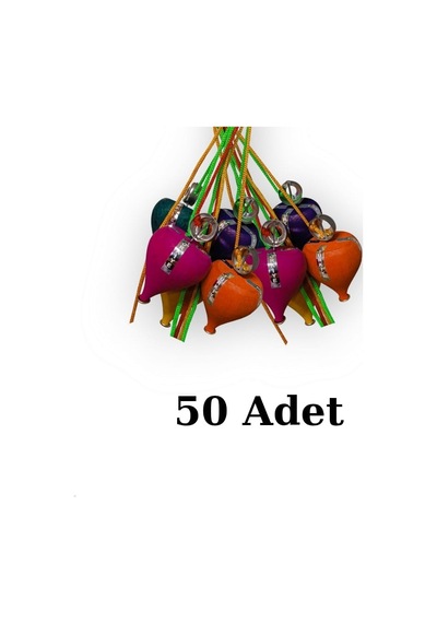 Renki Ağaç Topaç 50 Adet