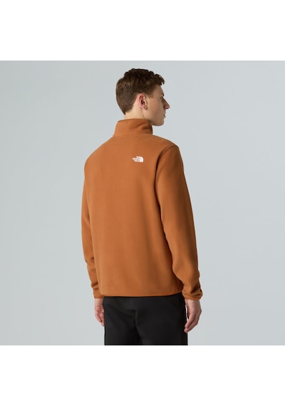 The North Face Glacier 1/4 Fermuarlı Polar Fleece Nf0a8d0qboe1 Kahverengi