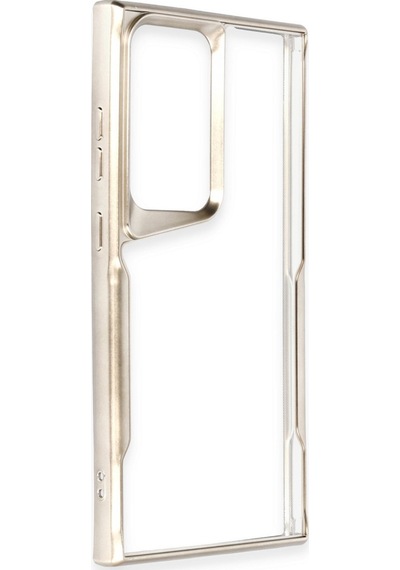 Newface Samsung Galaxy Uyumlu S24 Ultra Kılıf Boyi Silikon Kapak - Titan Gri Titan Gri